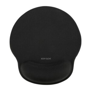 Body Glove Ergonomic Mouse Pad Black
