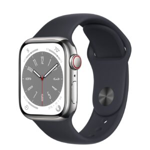 Apple Watch Series 8 41mm GPS and Cellular Silver Stainless Steel Case