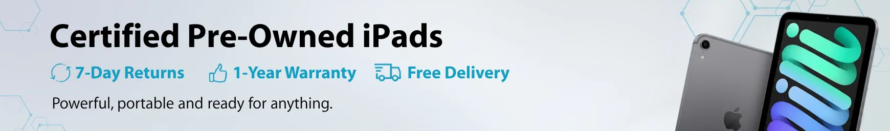 ipad category banner